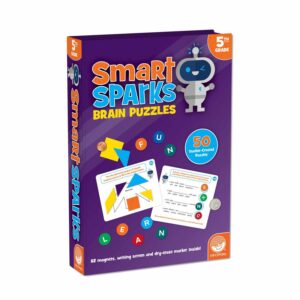 Mindware Smart Sparks Brain Builder Puzzles Grade 5