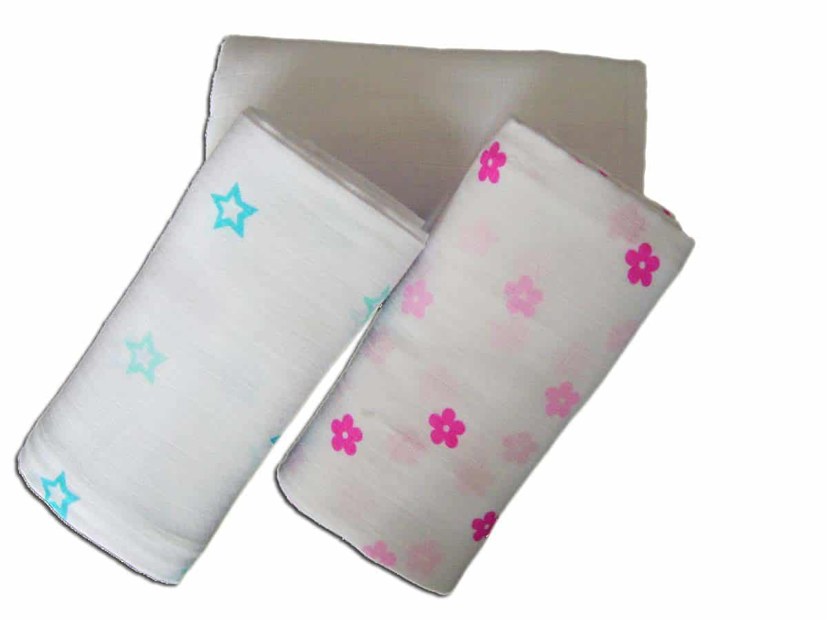 SugarDots Single Muslin Swaddle Blanket