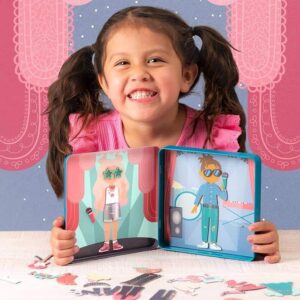 Stephen Joseph Magnetic Travel Tin Dress Up Dolls