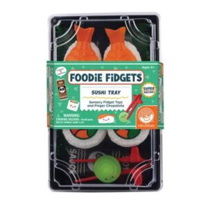 MindWare Foodie Fidgets Squishy Sushi Tray Fidget Set