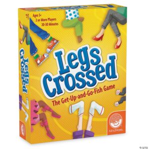 MindWare Legs Crossed - The Silly Get-Up & Go Fish Card Game