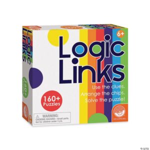 Mindware Logic Links Puzzle Box Critical Thinking Game