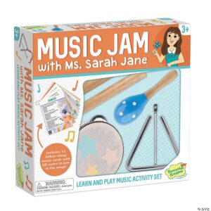 Peaceable Kingdom Music Jam with Ms. Sarah Jane Music Activity Set