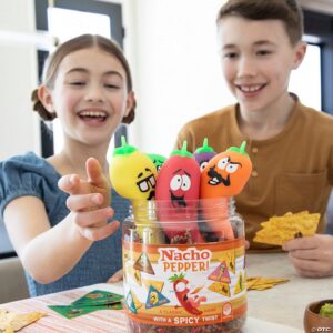 Mindware Nacho Pepper! Fast-Paced Match & Grab Family Card Game