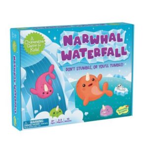 Narwhal Waterfall Cooperative Teamwork Game Peaceable Kingdom