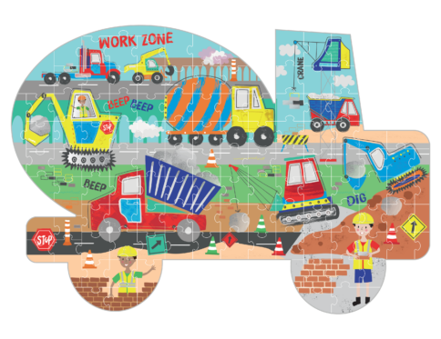 Floss & Rock 120 Piece Shaped Puzzles