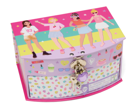 Floss & Rock Fashion Friends Jewellery Box Fab Friends