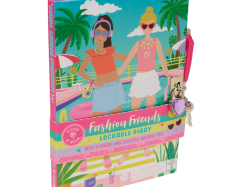 Floss & Rock Fashion Friends Lockable Diary