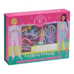 Floss & Rock Fashion Friends Personalised Bag Charm Kit