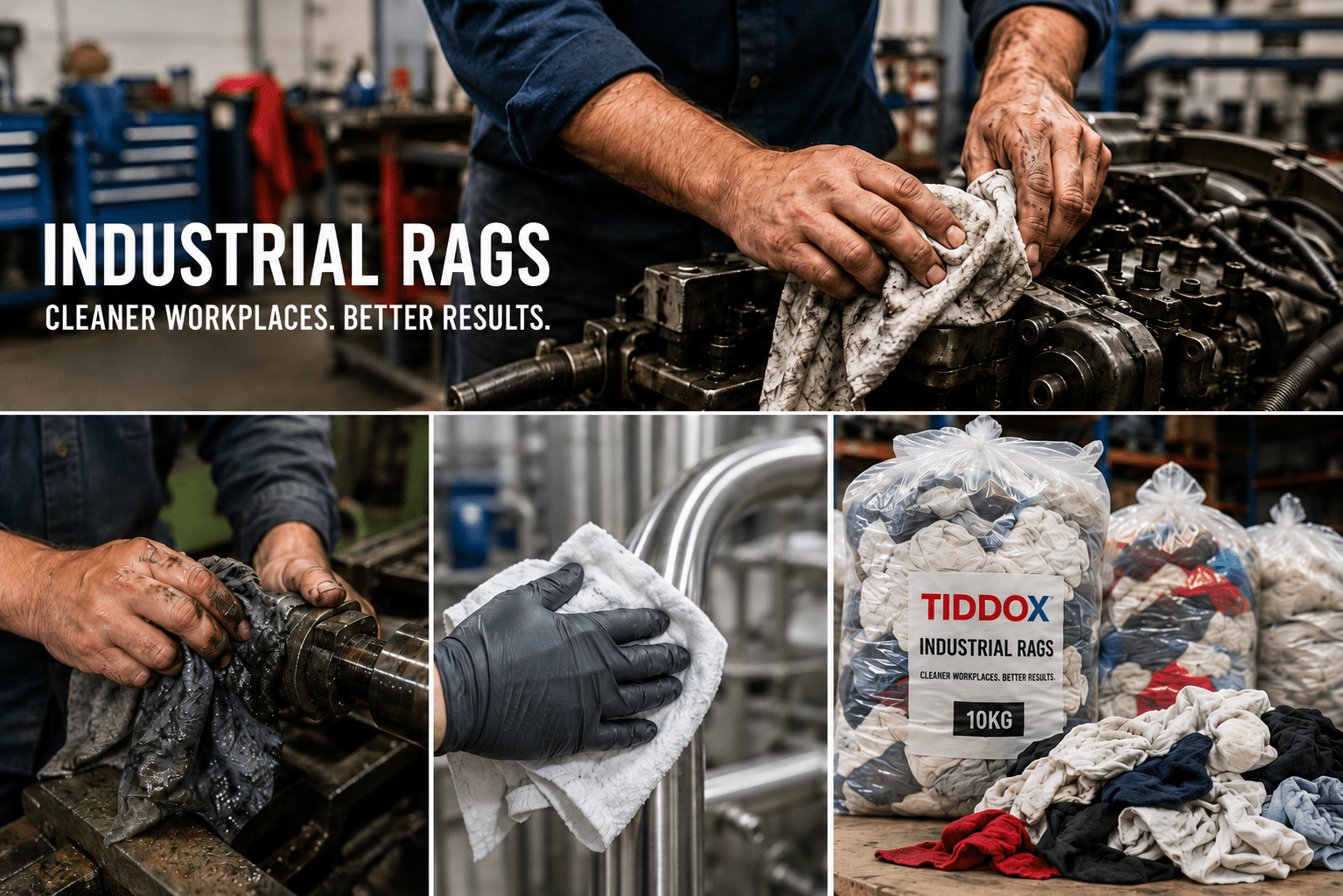 Industrial Rags: A Practical Guide for Workplaces