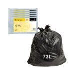 Bastion 73L Heavy Duty Bin Liners | 50 Bags - Image 2