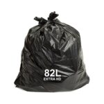 Bastion 82L Extra Heavy Duty Bin Liners | 50 Bags