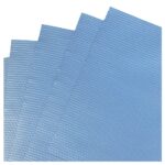 Polypropylene Cellulose Wipes Blue Roll: 32cm x 34cm