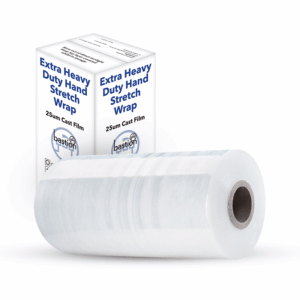 Bastion Extra Heavy Duty Hand Stretch Wrap | 1 Roll | 300M | 25 µm
