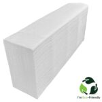 Rosche 6623 Ultraslim Hand Towels | Recycled | 150 pcs | 24cm x 23.5cm
