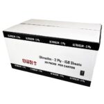Rosche 6303 Ultraslim 2-Ply Paper Hand Towels | Virgin | 150 pcs | 24cm x 24cm - Image 3