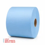 Paper Towel 3Ply Blue 36cm x 36cm
