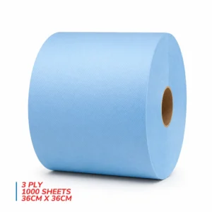 Paper Towel 3Ply Blue 36cm x 36cm