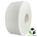 Rosche 6100 Jumbo Toilet Roll | 1 Roll | Virgin 2 Ply | 9cm x 300m