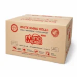 Rhino X70 White Cleaning Wipes Roll | 220 Wipes x 4 Rolls - Image 3