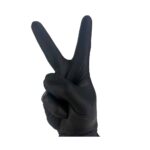 Bastion Nitrile Gloves Heavy Duty | Black | 100 pcs - Image 2