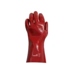 Bastion Chemical Resistant PVC Gloves | Red | 1 Pair - Image 2