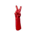 Bastion Long Cuff Chemical Resistant Gloves | Red | 12 pairs