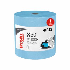 WYPALL X80 Jumbo Roll Perforated Blue (41043) | 455 Wipes