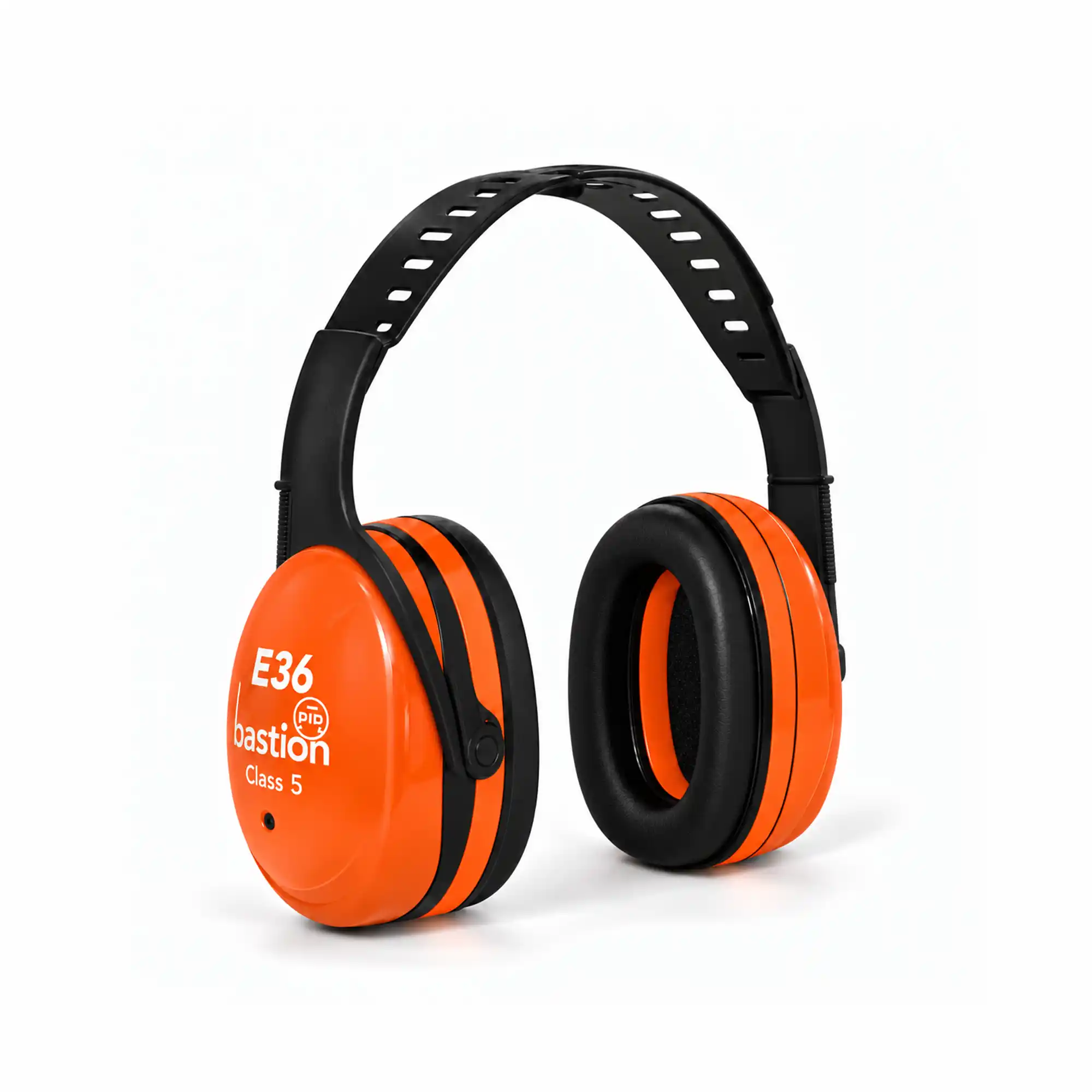 Bastion-Earmuff-Orange-E36-9-6-BEM5216.webp Bastion E36 Class 5 Earmuffs | 1 Pair - Image 1