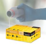 Bastion High Risk Long Cuff Latex Gloves | Blue | 50 pcs - Image 2